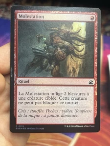French Foil 🚫 Mugging / Molestation 🚫 Ravnica Remastered 🚫 Mtg (2191) - Picture 1 of 6