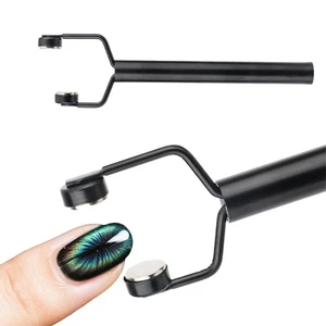 3 in 1 Cat Eye Magnet for Nails, Nail Art Design Cateye Magnetic Tool Y-Shaped - Picture 1 of 10