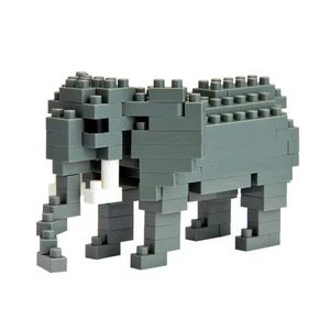 NEW NANOBLOCK African Elephant - Nano Block Micro-Sized Building Blocks NBC-035 - Imagen 1 de 2