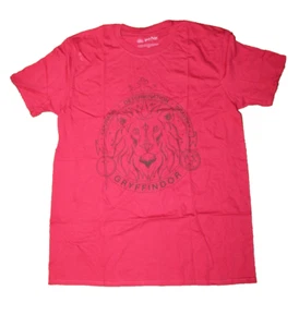 Mens Gryffindor Harry Potter Hogwarts House Red Graphic Tee SZ M - Picture 1 of 2