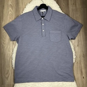 Alex Mill Standard Polo Shirt Size XL Blue Short Sleeve NWT - Picture 1 of 3