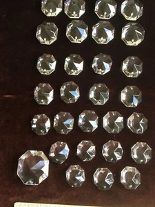 Chandelier drops clear crystal total x29 - Picture 1 of 2