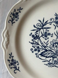 HL Dresden kaiserlich blau-weiß Geschirr Teller 10 1/4" Keramik - Bild 1 von 8