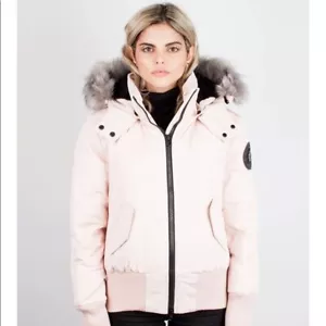 TOBOGGAN Canada Gabriella Pink Bomber sz S - Picture 1 of 9