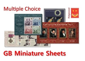 GB Mini Sheets  - Multiple Choice Listing Use Drop Down Box - Picture 1 of 44