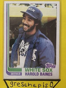1982 Topps Harold Baines #684 Baseball Card. greschepi0 - Imagen 1 de 2