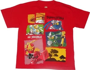 Lego Ninjago Boy Short Sleeve T Shirt Size 8 - Picture 1 of 1
