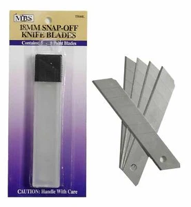 5pc Refill Blades for Snap-Off Knife 18mm - Picture 1 of 1