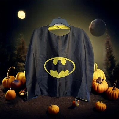 Halloween Batman Costume Cape Kids Size Small - Image 1 of 3