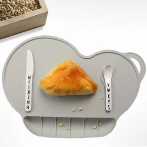Majarillo de silicona para alimentación de grado alimenticio para bebés niños tapete de mesa de comedor - Imagen 1 de 10