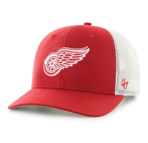 Sombrero ajustable de camionero rojo marca Detroit Red Wings '47 - Imagen 1 de 2