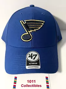 St. Louis Blues Hat 47 MVP Adjustable Strap Cap NHL Hockey NEW!!! - Picture 1 of 7