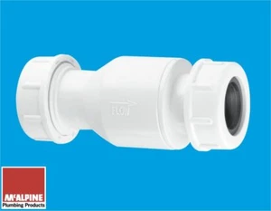 Overflow Non Return Valve Check Valve One Way Valve 19mm - 23mm 3/4" Condense - Picture 1 of 4