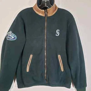 Chaqueta de Colección Marineros de Seattle 25 Aniversario con Cremallera de Polar L 2002 FairHaven - Imagen 1 de 11