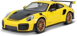 Maisto 31523 - Coche a Escala - Porsche 911 GT2 RS (Negro Amarillo, 1:24) Auto - Imagen 1 de 7