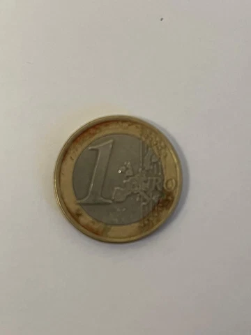 Greece 1 euro 2002 ERROR S Cover