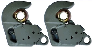 2er Set Unterlenker Fanghaken Schnellkuppler Kat.2s bis 66 KW / 90 PS mit Kugel - Bild 1 von 2