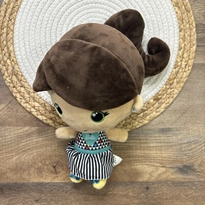 "Muñeca de peluche Barbie Chibi pelo castaño juguete de peluche Mattel de 10""" Foto 1 de 4