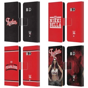 OFFICIAL WWE NIKKI BELLA LEATHER BOOK WALLET CASE COVER FOR HTC PHONES 1 - Picture 1 of 7