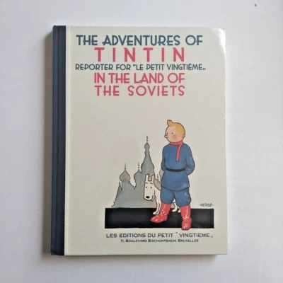 The Adventures of Tintin in the Land of the Soviets 2007 Hardcover Hergé - Image 1 of 4