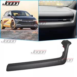 Passenger Co-pilot Dash Side Decor Trim For Hyundai Ioniq 5 SRT 5 N Matte Carbon - Bild 1 von 11