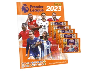 Panini Premier League 2023 Sticker – 1x Sammelalbum + 5x Stickertüten - Picture 1 of 1