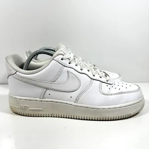 Nike Air Force 1 Low '07 Triple White 315122-111 Men's Size 8 Women’s 9.5 - Picture 1 of 9
