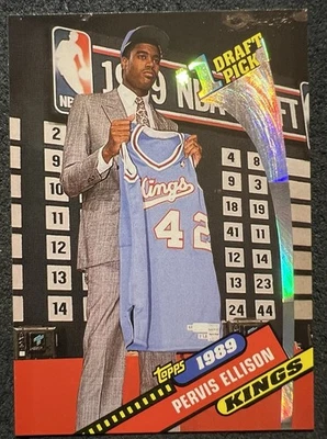 1993/94 Topps 1989 NBA Draft Pervis Ellison (Sacramento Kings) #9 casi nuevo/como nuevo Foto 1 de 2