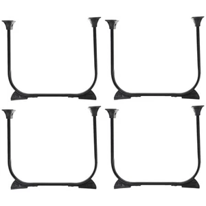  4 Pcs Klappbares Tischgestell Stuhlbeine Aus Metall Beistelltischbeine U-Form - Bild 1 von 12