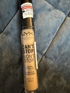 NYX Can't Stop Won't Stop Full Coverage Concealer, 24 Stunden matt, natürlich, 0,11 Oz. - Bild 1 von 1