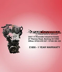 Fully Reconditioned Ford Fiesta 1.0 Bare Engine SUPPLY&FIT service 12-19 in EXC! - Picture 1 of 2