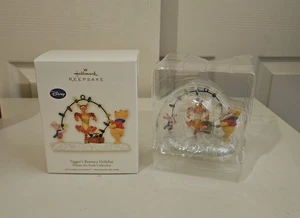 Neu 2009 Hallmark Winnie Puuh Tiggers federnd Urlaub & Ferkel Ornament - Bild 1 von 11