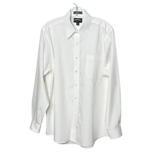 Cambridge Classics Shirt Mens 16-35 White Cotton Blend Lightweight Wrinkle Free - Picture 1 of 9
