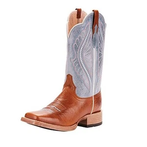  Women's Primetime Western Boot 9 Gingersnap - Picture 1 of 8