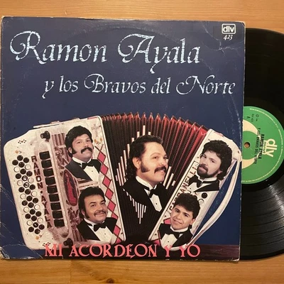 RAMON AYALA Y LOS BRAVOS DEL NORTE Mi Acordeon Y Yo NM LP 1990 MEXICO - Image 1 of 2