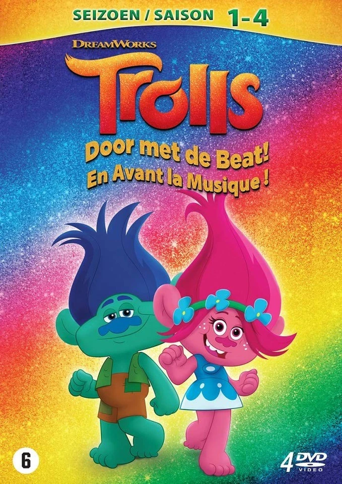 Trolls: Door Met De Beat! - Seizoen 1-4 2019 (DVD) (UK IMPORT) Foto 1 de 2