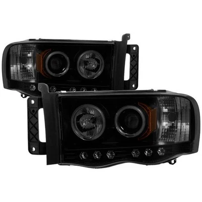 For Dodge Ram 1500 02-05 Headlights Signature Series Driver & Passenger Side - Imagem 1 de 4