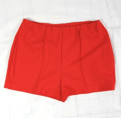 Pantalones Cortos De Colección Para Mujer Mod Go Pellizco Plisado Tirar Medio Tiro M Años 70 Foto 1 de 4