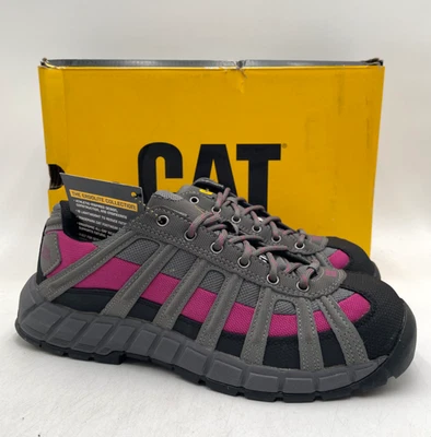 CAT SWITCH ST P90299 Mujer NUEVO Zapato de Trabajo Oxford Puntera de Acero Gris Múltiples Tallas Foto 1 de 4