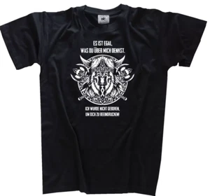 Es ist egal was du über mich denkst Thor Odin Wal T-Shirt L black o Wahl B&C#190 - Bild 1 von 1