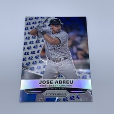 2015 Panini Prizm Prizms Jackie Robinson #92 Jose Abreu /42 Chicago White Sox