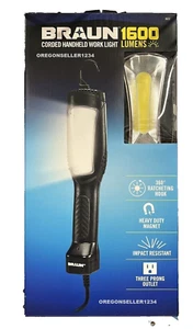 1600 Lumens LED Work Light Corded Handheld Auto Mechanic Workshop Trouble Light - Picture 1 of 2