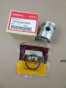 Honda cub65 C65 C65M S65 CS65 Piston & Piston Ring 0.50  // 13103-035-000 - Picture 1 of 10
