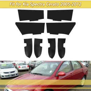 For Kia Spectra Cerato 2005-2012 Leather Cover Car Door Handle Panel Armrest - Foto 1 di 4