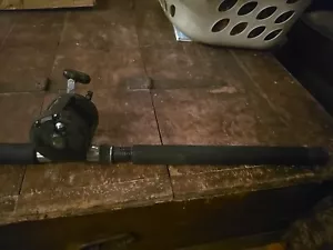 SHIMANO TRITON 200GT EXTRA HI-SPEED LEVEL-WIND W/ Penn Long Beach Rod 12-15lb - Picture 1 of 11
