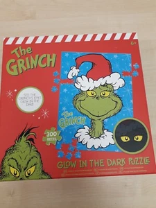 The Grinch Glow in The Dark Christmas Jigsaw Puzzle 300 Pieces ideal gift - Picture 1 of 5