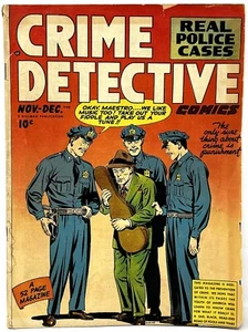December 1948 Crime Detective Comics #5 Real Police Cases - Acceptable Condition - Picture 1 of 14