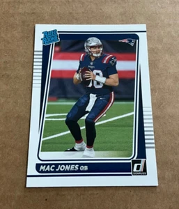 2021 Panini Donruss Rated Rookie 255 Mac Jones New England Patriots Rc Football - Picture 1 of 2