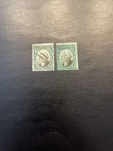 US Scott#RB4a & RB4b. 1871-1874 Proprietary Revenue Used Ng Scv $43.50 - Picture 1 of 2