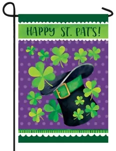 Bandera de jardín de Happy St. Pat - Imagen 1 de 1